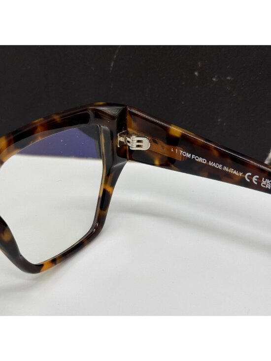 NEW TOM FORD TF5951 052 HAVANA WOMEN CAT EYE EYEGLASSES TOM FORD FT5951 052